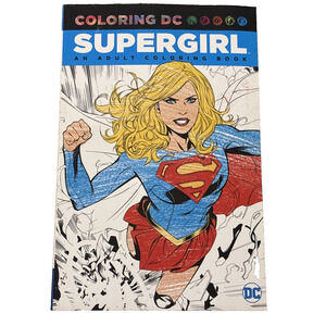 DC Comics Supergirl: An Adult Coloring Book - Coloring DC - Brand New